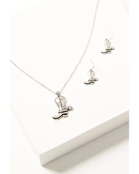 Shyanne Women's Rhinestone Boot Jewelry Set - 2 Piece