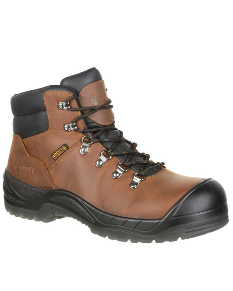 Rocky Men's Worksmart Waterproof Work Boots - Soft Toe