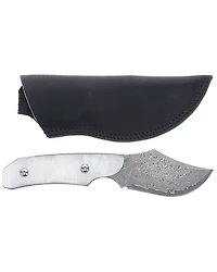 Hooey Domino Pearl Fixed Blade Skinner Knife
