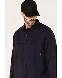 Hawx Men's FR Vented Solid Long Sleeve Button-Down Work Shirt