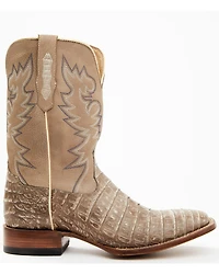 Cody James Men's Exotic Caiman Belly Western Boots - Broad Square Toe