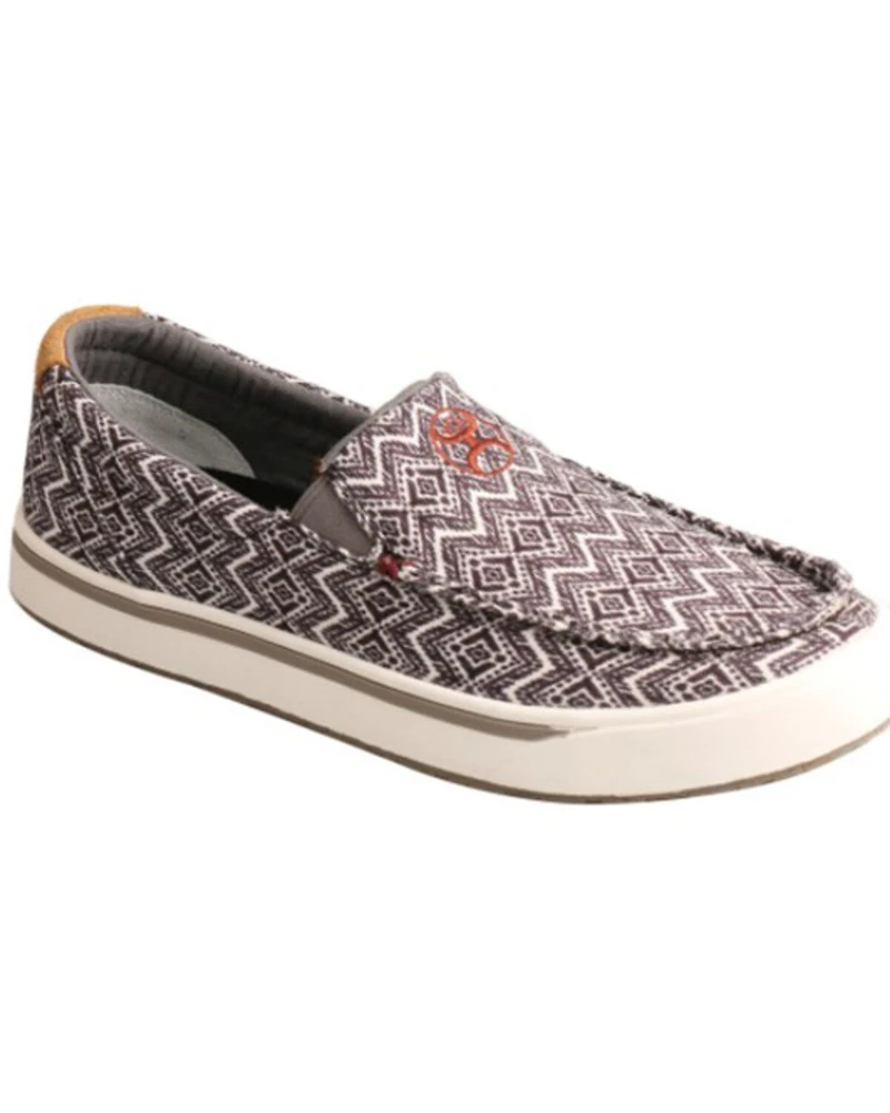 Hooey by Twisted X Men's Southwestern Print Slip-On Lopers
