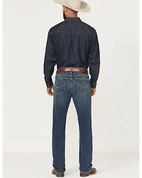 Ariat Men's M7 Dark Wash High Rise Slim Straight Stretch Denim Jeans