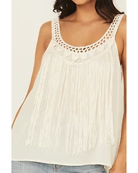 A.T.A.P Women's Fringe Front Tank