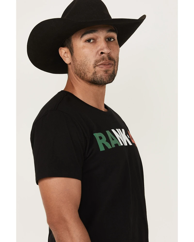 RANK 45® Men's Rosarito Mexico Logo Short Sleeve Graphic T-Shirt