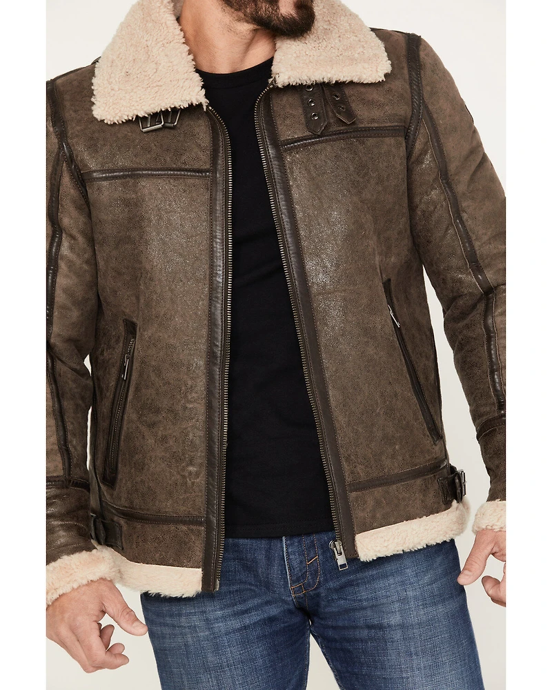 Mauritius Leather Men's Flight Jacket