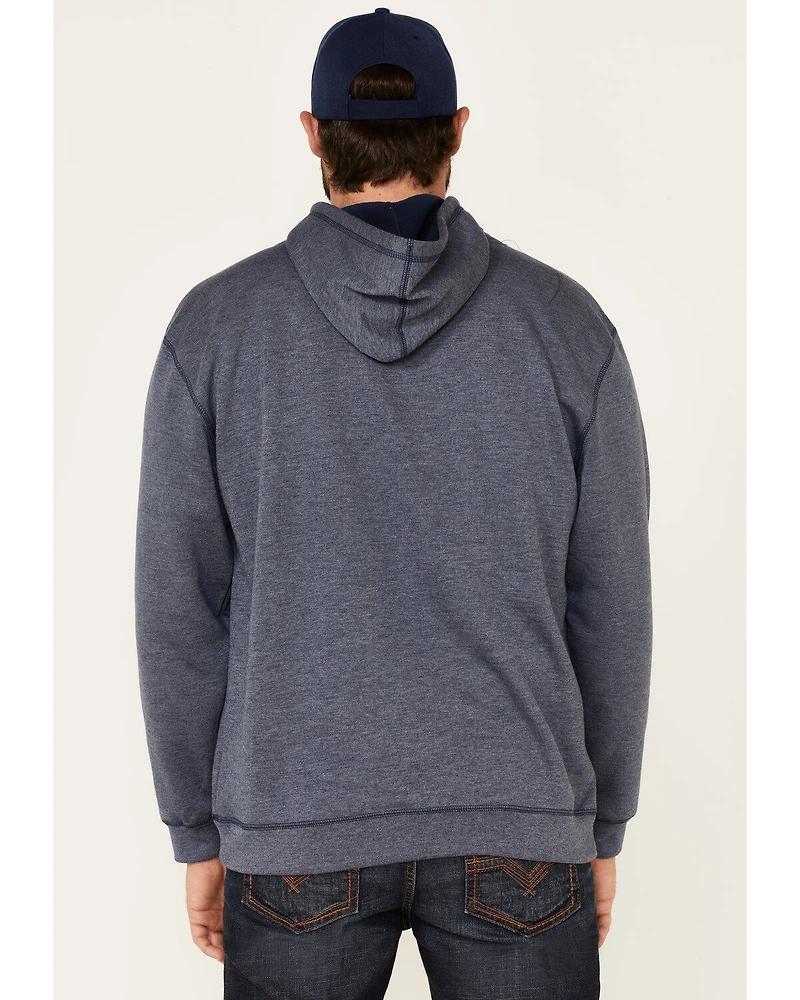 Tin Haul Men's Geometric Abstract Logo Hooded Sweatshirt