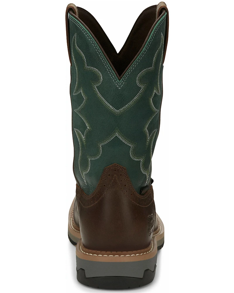 Justin Men's Boot Barn Exclusive Carbide Waterproof Western Work Boots - Composite Toe
