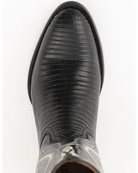 Ferrini Men's Exotic Teju Lizard Western Boots - Round Toe