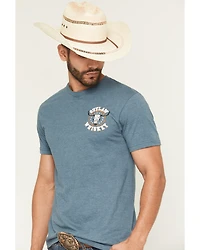 Cowboy Hardware Men's Outlaw Whiskey Short Sleeve Graphic T-Shirt