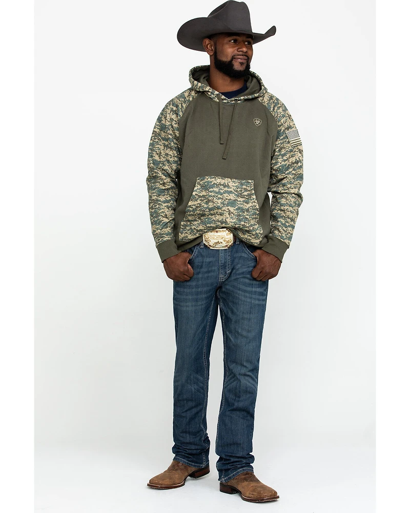 Ariat Men's Camo Patriot Hooded Sweatshirt