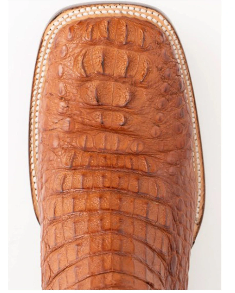 Ferrini Men's Dakota Exotic Crocodile Western Boots - Broad Square Toe