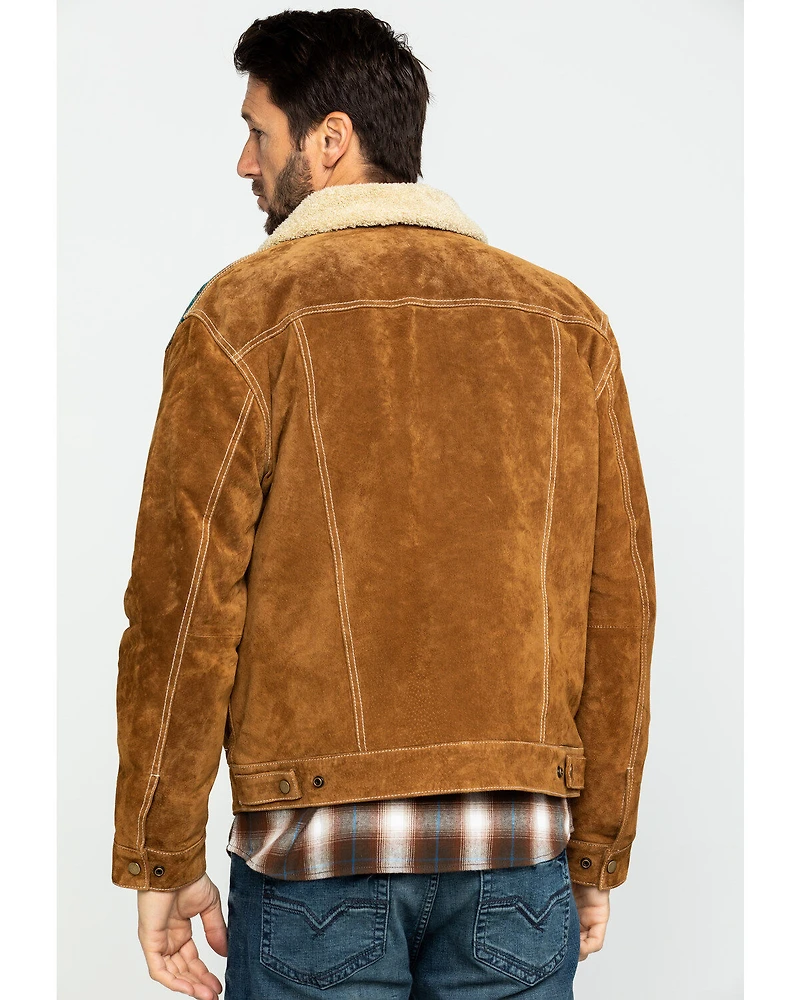 Scully Men's Boar Suede Jean Jacket