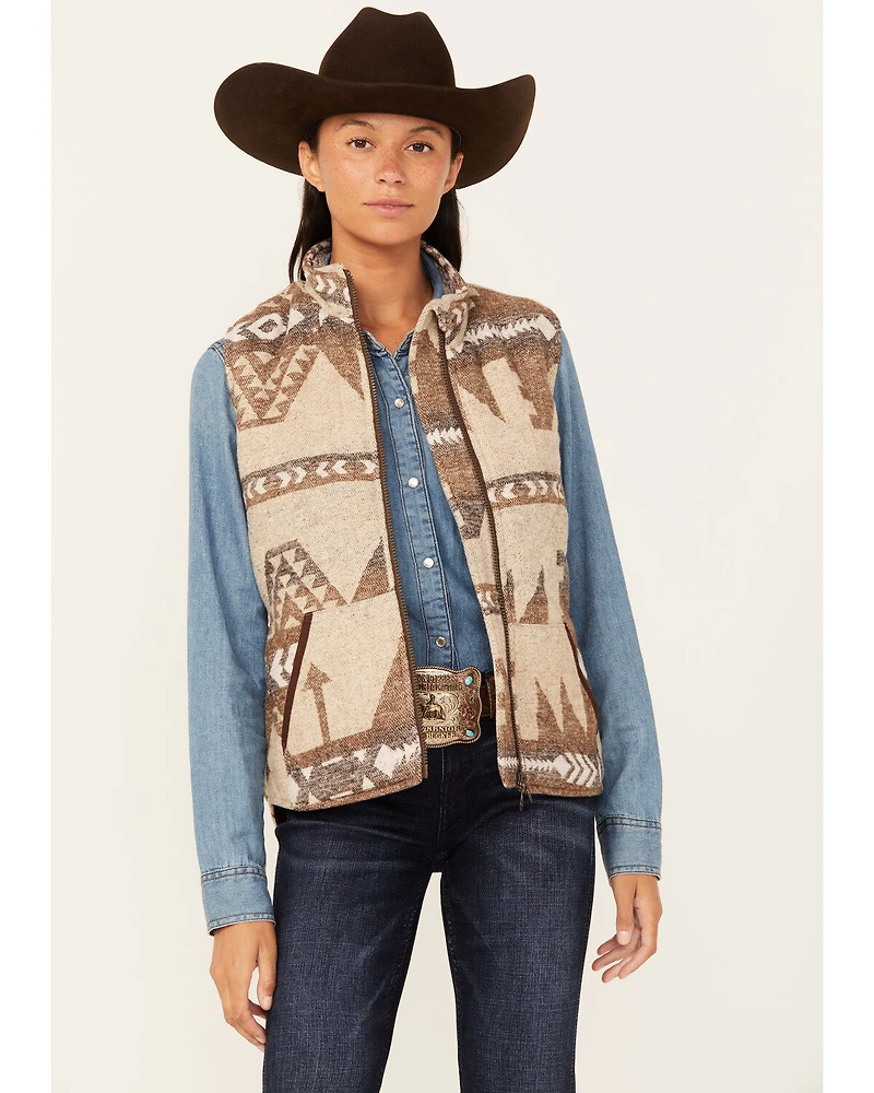 Outback Trading Co Women's Boot Barn Exclusive Southwestern Print Tennessee Vest