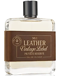 Tru Fragrances Men's No. 1 Leather Vintage Label Private Reserve Eau de Cologne