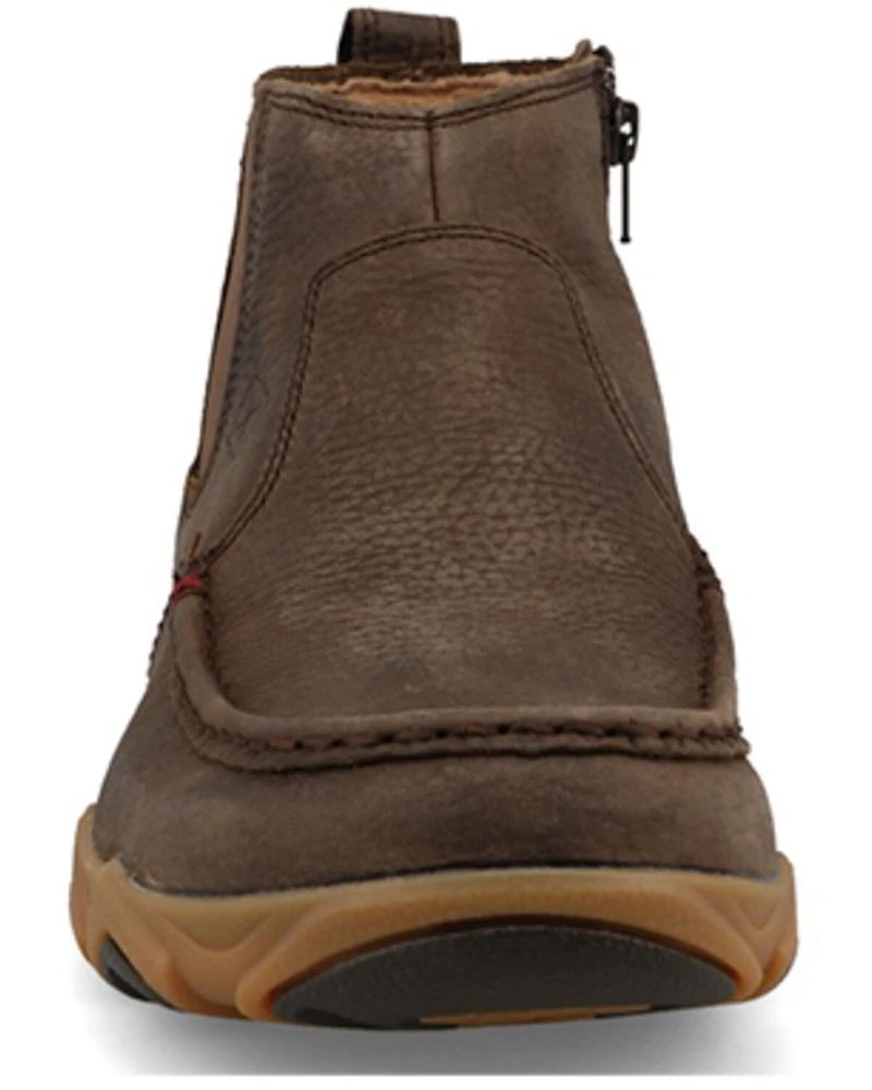 Twisted X Men's 4" Chelsea Driving Moc Shoes - Toe
