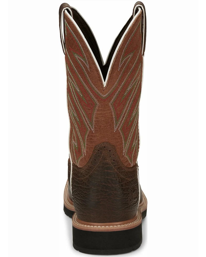 Justin Men's Electrician Western Work Boots - Steel Toe