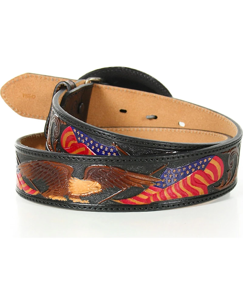 Tony Lama Men's American Heritage Eagle Belt