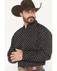 Ariat Men's Thorn Geo Print Long Sleeve Button-Down Western Shirt