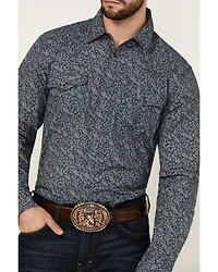 Cody James Men's Grande Floral Print Long Sleeve Pearl Snap Western Shirt
