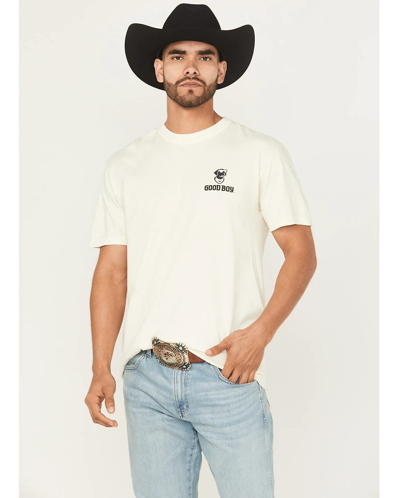 Buckwear Men's Good Boy Cowboy Short Sleeve Graphic T-Shirt - Big