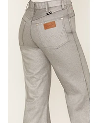Wrangler X Fender Women's Metallic Wanderer Flare Jeans