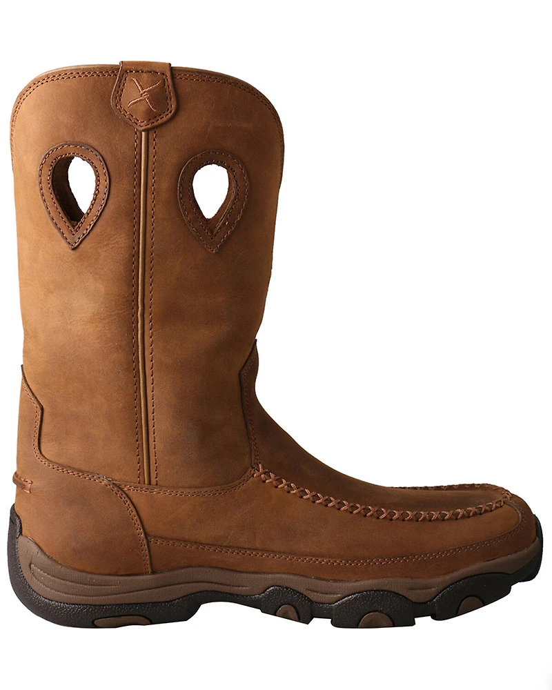 Twisted X Men's 11" Pull On Waterproof Moc Work Boots - Soft Toe