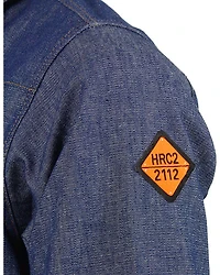 Wrangler Men's FR Long Sleeve Snap Western Work Shirt - Big