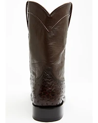 Cody James Black 1978® Men's Carmen Exotic Full-Quill Ostrich Roper Boots - Round Toe
