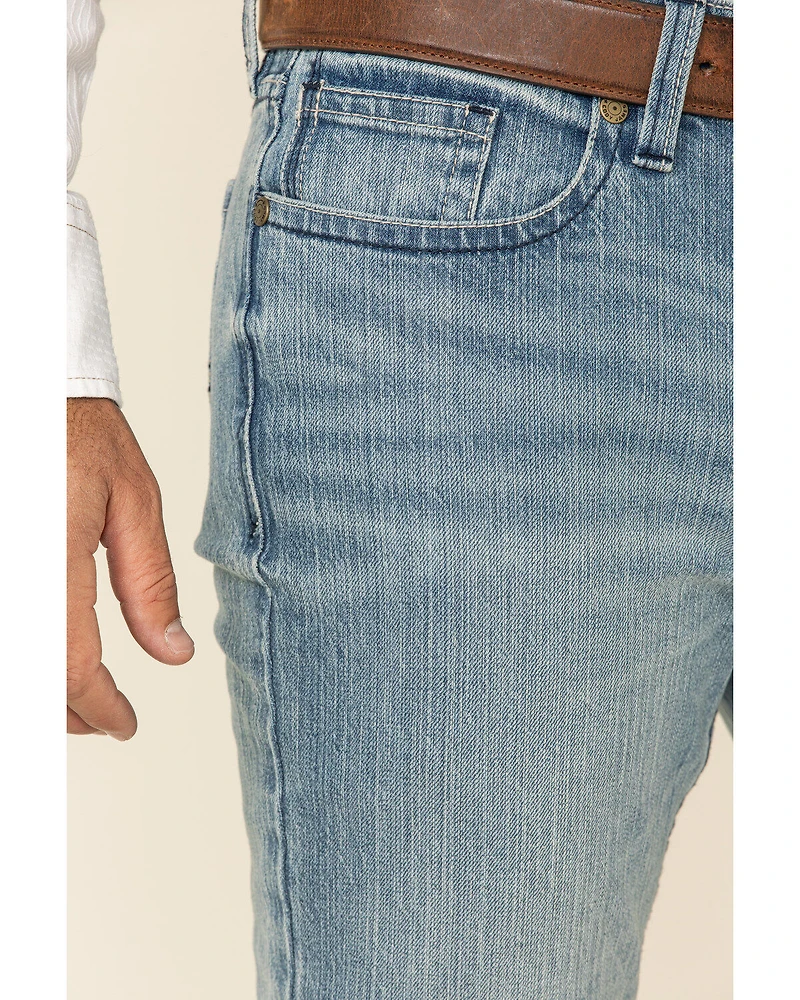 Cody James Men's Crupper Wash Jackson Slim Straight Stretch Denim Jeans