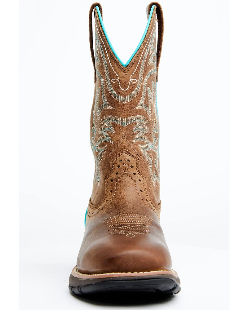 Shyanne Women's Xero Gravity Waterproof Lite Western Performance Boots - Broad Square Toe