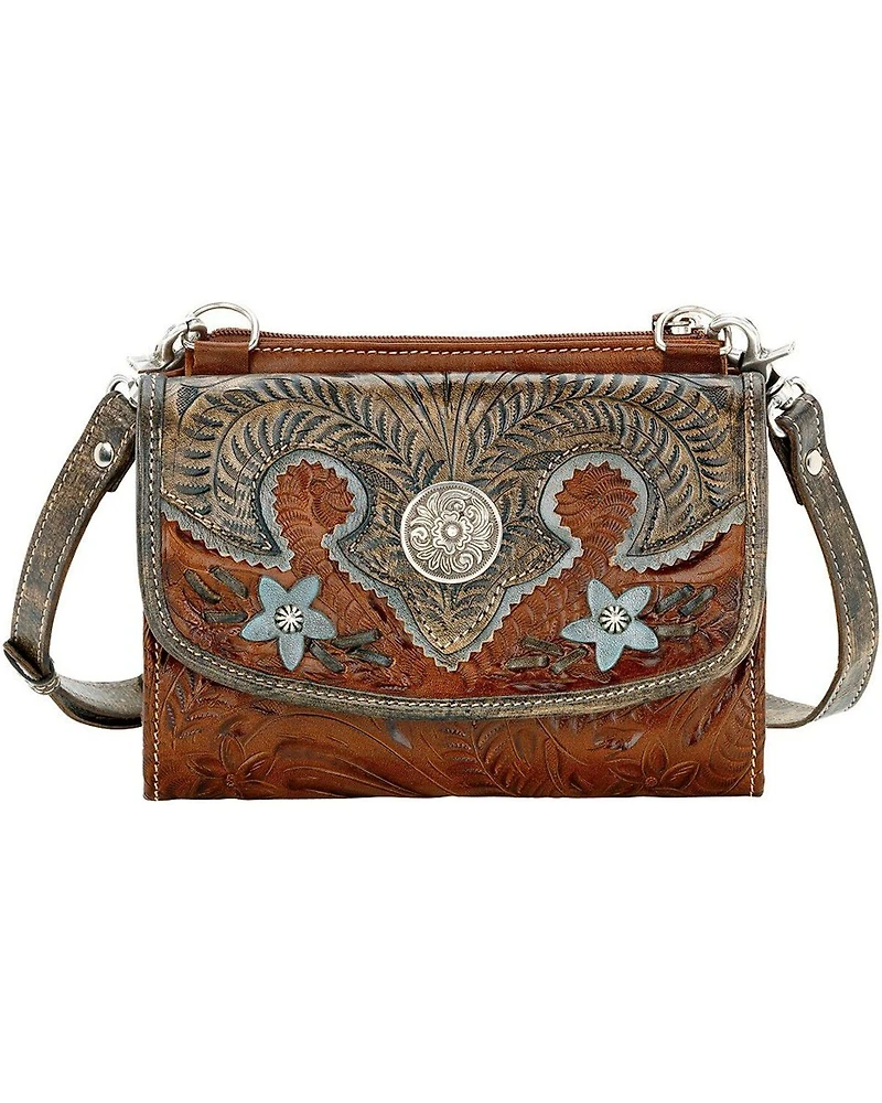 American West Desert Wildflower Crossbody Bag