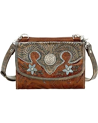 American West Desert Wildflower Crossbody Bag