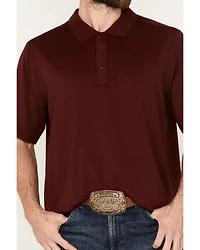 RANK 45® Men's Herringbone Short Sleeve Polo