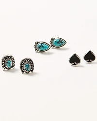 Idyllwind Women's Belinda Earring Set - 6 Piece