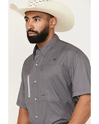 Ariat Men's Ventek Solid Short Sleeve Button-Down Western Shirt