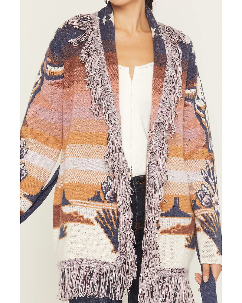 Idyllwind Women's Skyview Scenic Steerhead Cardigan