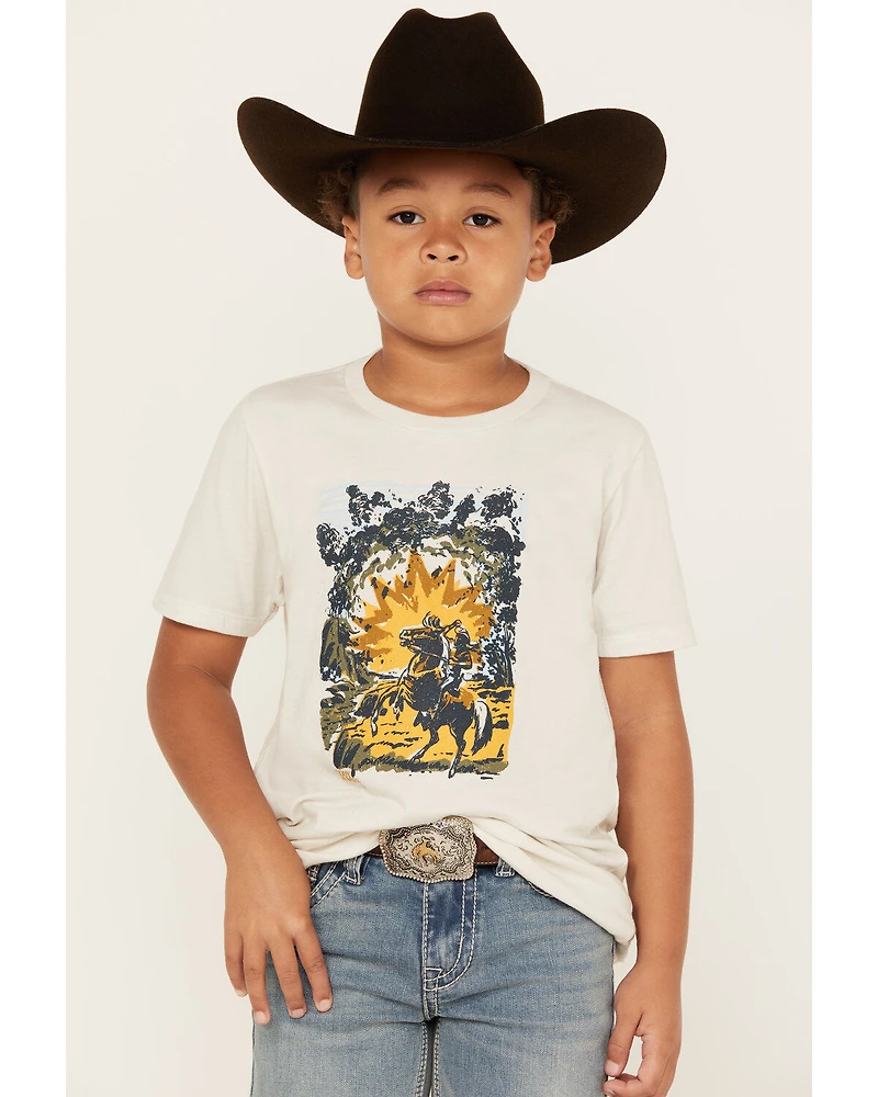 Cody James Boys' Ride On Short Sleeve Graphic Tee