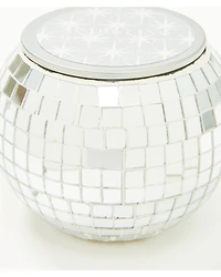 Paddywax Magique 10oz Sparkling Bergamot Glass Disco Ball Candle