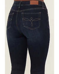 Shyanne Women's Celeste High Rise Sculpt Bootcut Stretch Denim Jeans