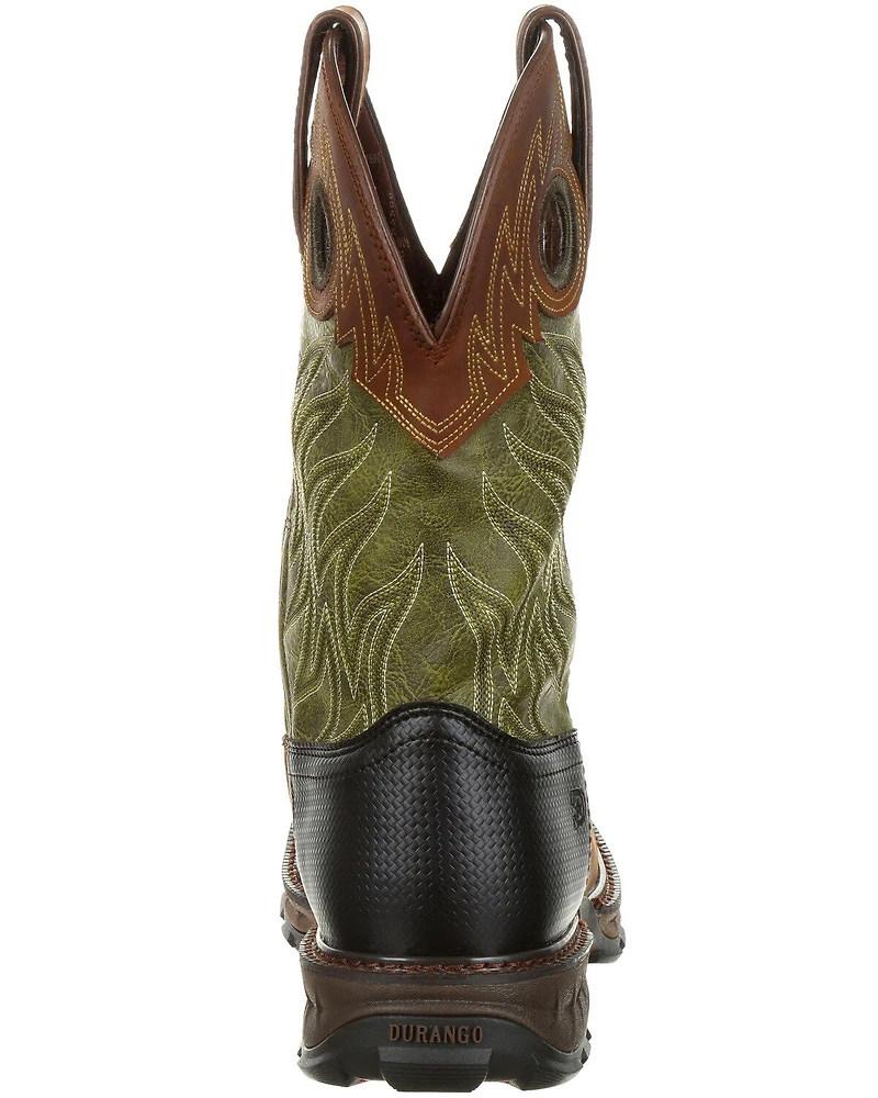 Durango Men's Maverick XP Waterproof Western Work Boots - Square Toe