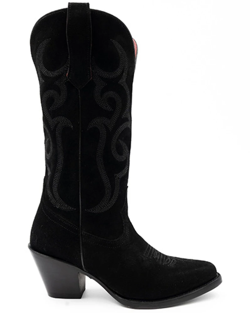 Ferrini Women's Quinn Roughout Western Boots - Round Toe