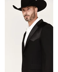 Cody James Men's Yellowstone Western Tux Paisley Lined Sportcoat