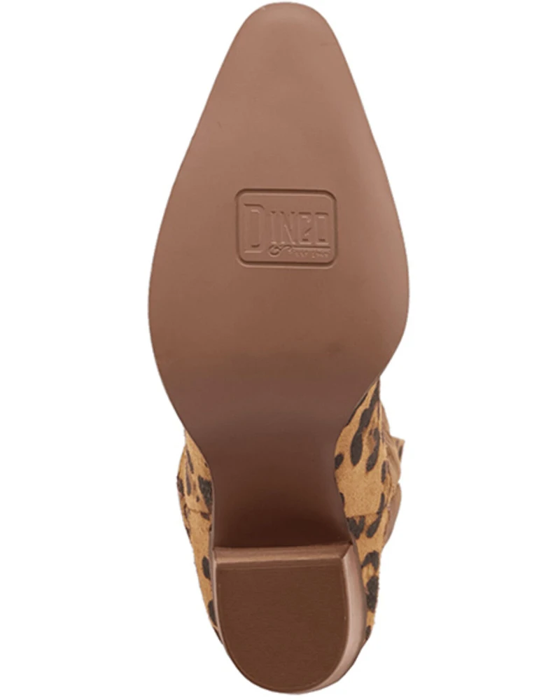 Dingo Women's Hensley Leopard Print Tall Western Boots - Snip Toe