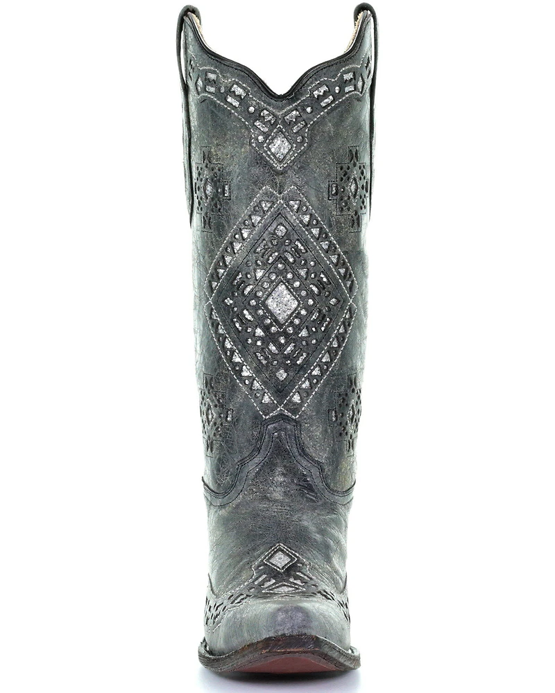 Corral Women's Glitter Inlay Western Boots