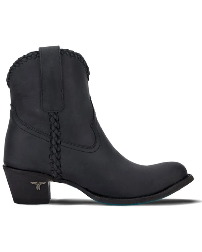 Lane Women's Plain Jane Matte Booties - Round Toe