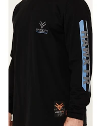 Hawx Men's FR Tower Long Sleeve Graphic Work T-Shirt