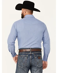 Roper Men's Printed Long Sleeve Pearl Snap Western Shirt