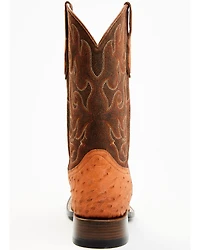 Cody James Men's Exotic Full Quill Ostrich Western Boots - Broad Square Toe