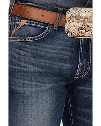 Ariat Men's M5 Straight Stretch Madera Stackable Leg Jeans